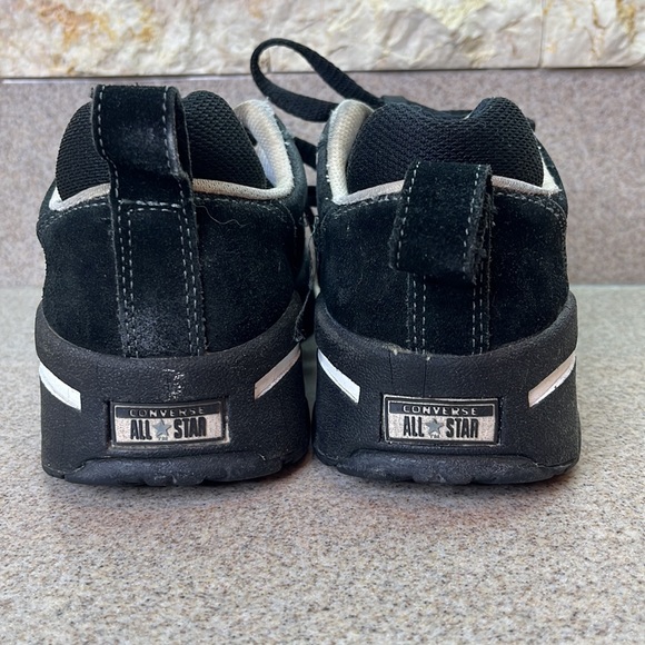 VNTG.Converse All Star One Star 2000 Black Suede Men's Size 7 1/2 Women's Size 9 - Picture 6 of 17